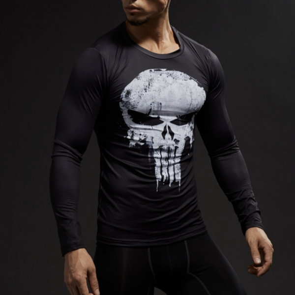 Punisher Long Sleeve Compression Shirt - Image 4