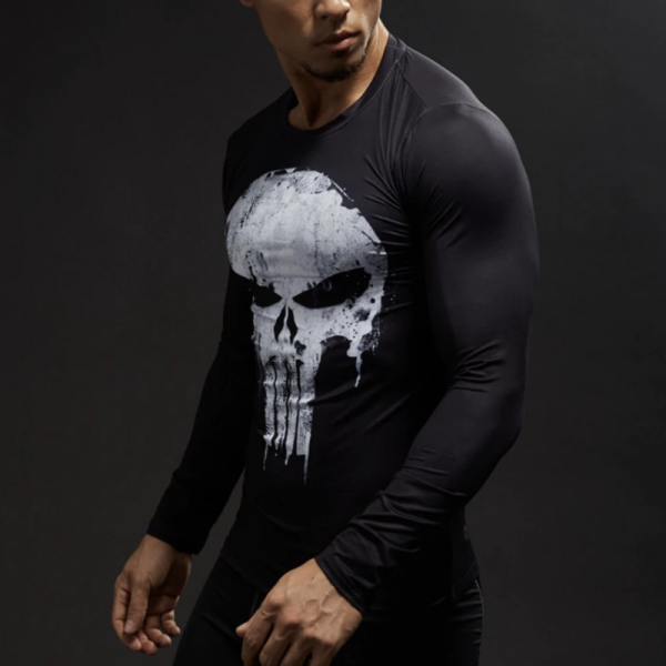 Punisher Long Sleeve Compression Shirt - Image 3