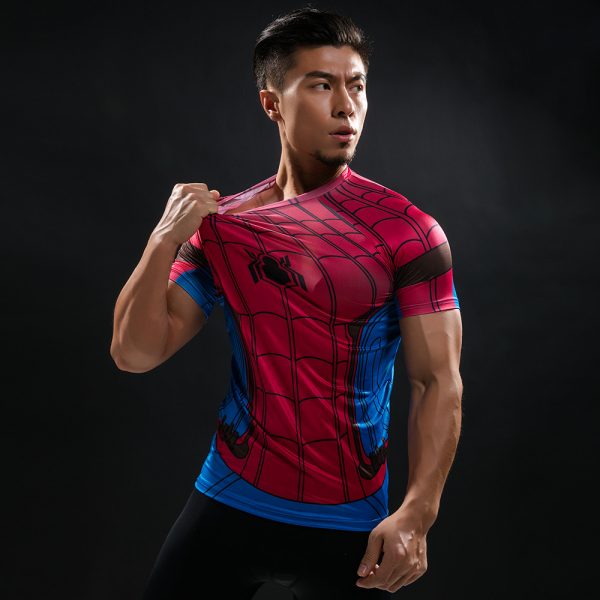 Spiderman Compression Shirt - Image 4