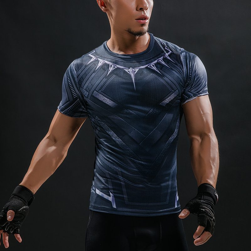 Black Panther Compression Shirt - Totally Superhero