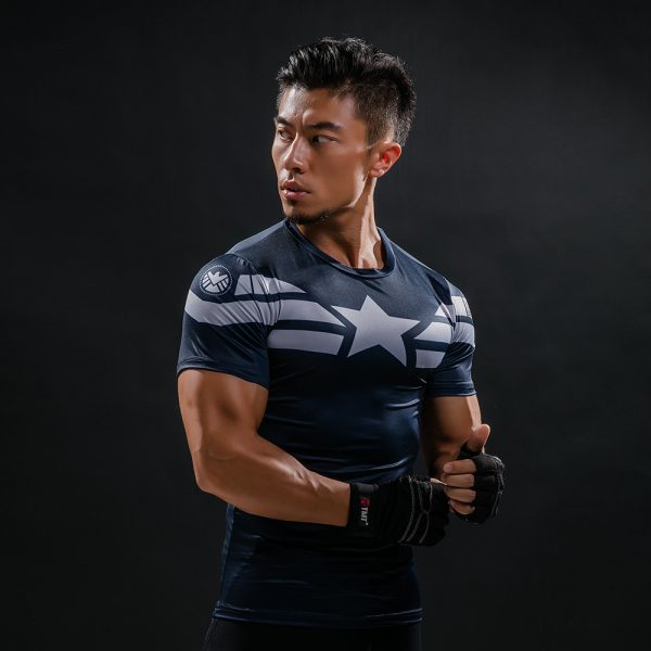 Captain America Compression Shirt - Image 2