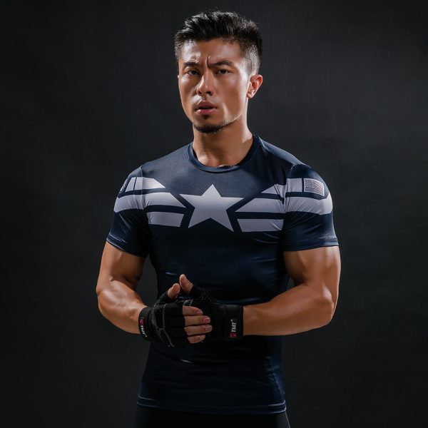 Captain America Compression Shirt