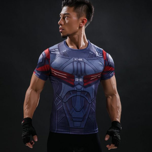 Iron Man Armor Compression Shirt