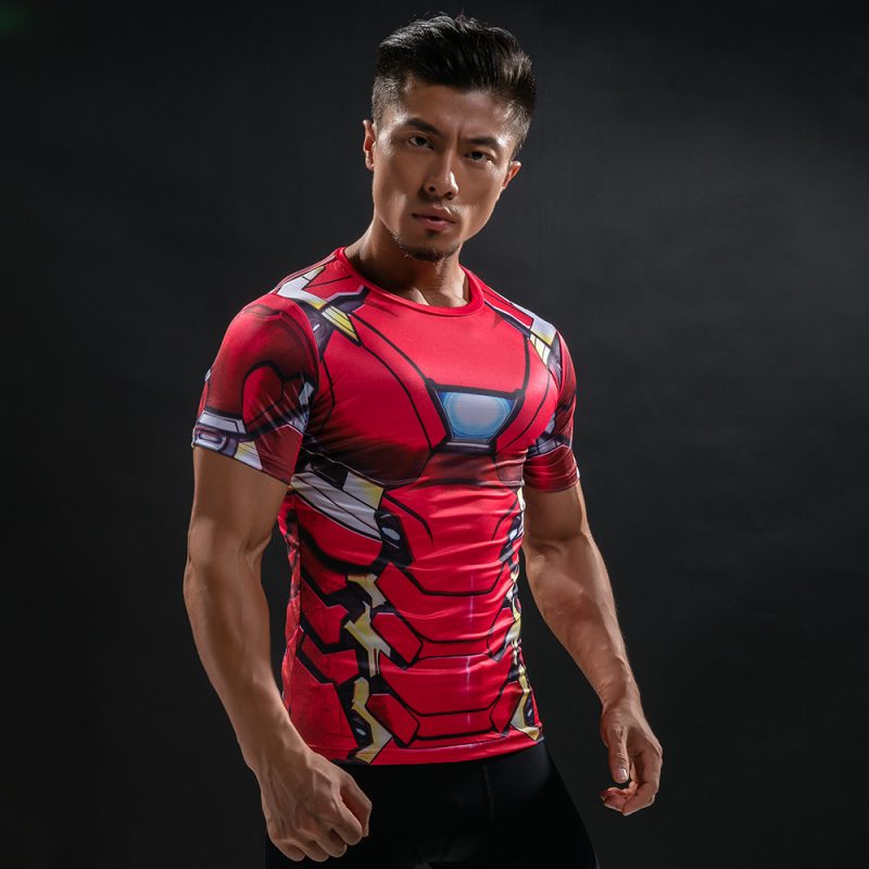 Iron Man Arc Reactor Compression Shirt – Totally Superhero