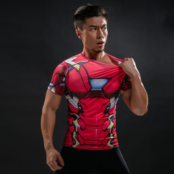 Iron Man Arc Reactor Compression Shirt - Image 4