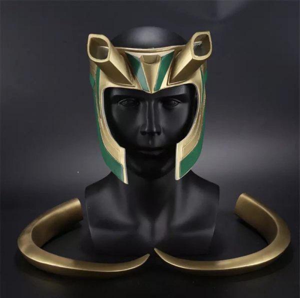 Ragnarok Loki Laufeyson Cosplay Helmet