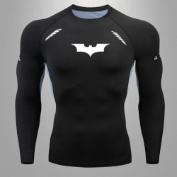 Batman Long Sleeve Compression Shirt -