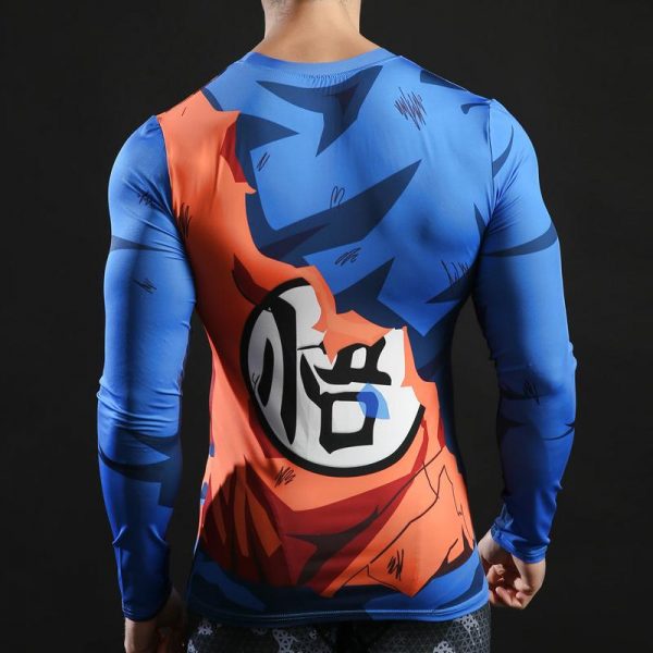 Dragon Ball Long Sleeve Compression Top