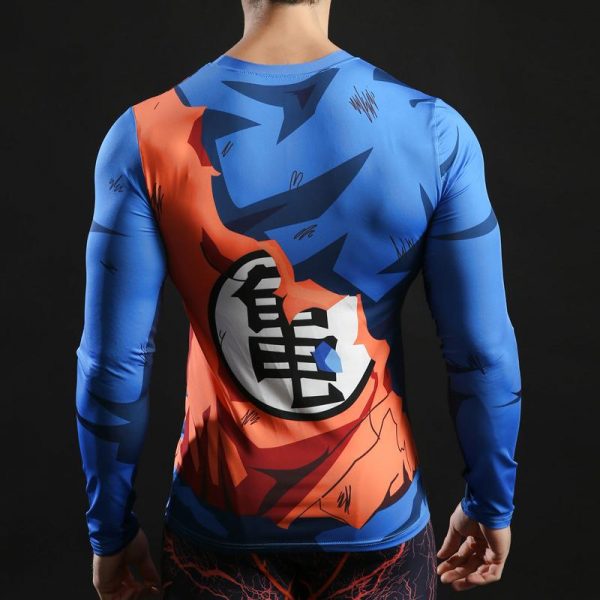 Dragon Ball Long Sleeve Compression Top