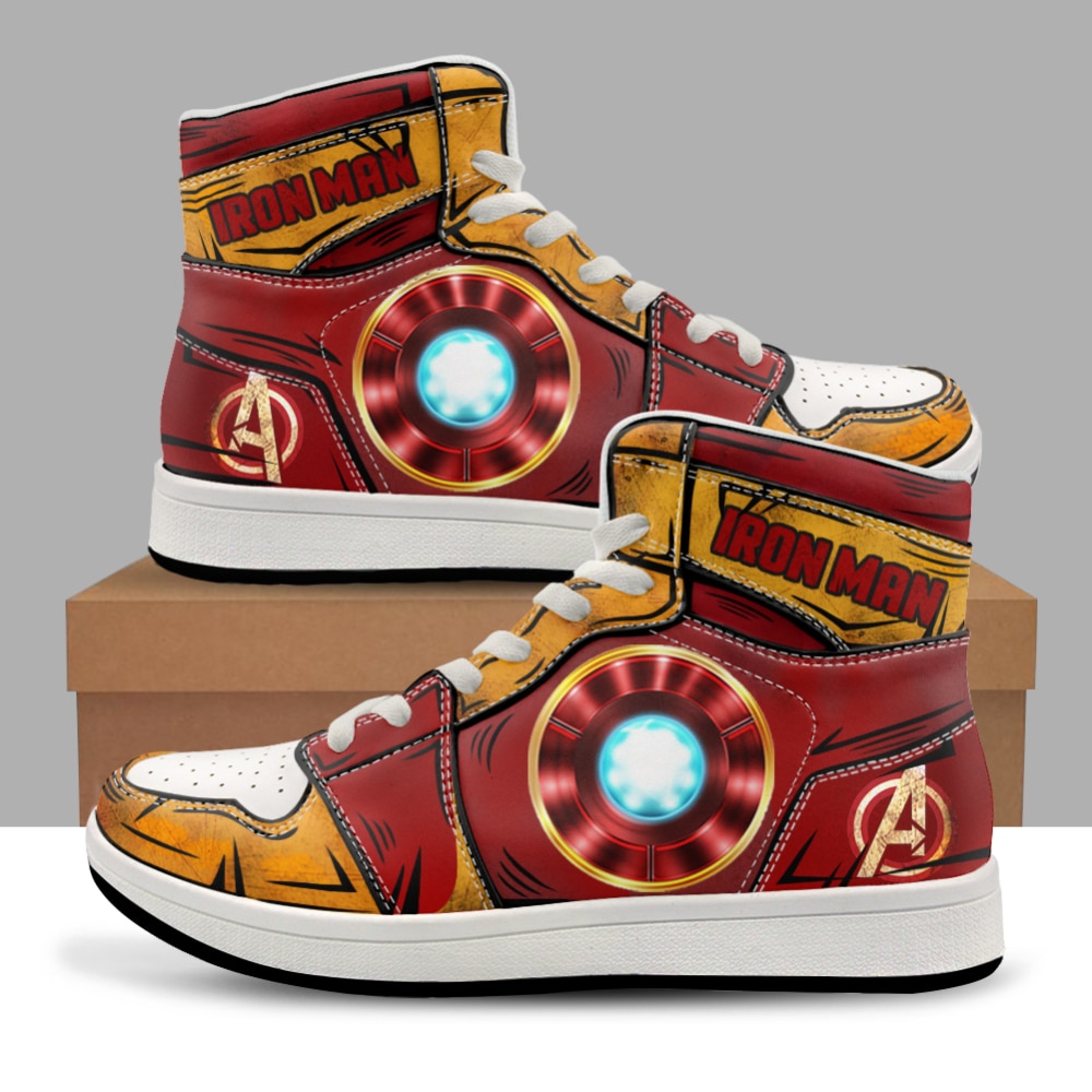 Captain America All Star High Top Shoes - Totally Superhero