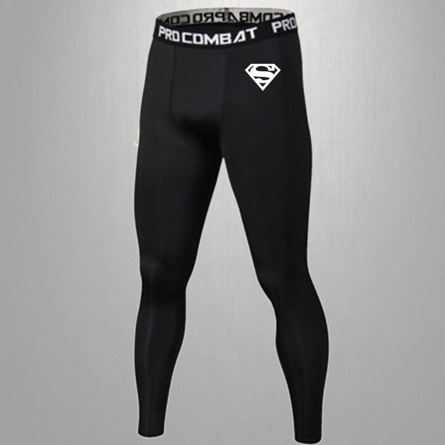 Superman Gym Pro Combat Compression Pants - Totally Superhero