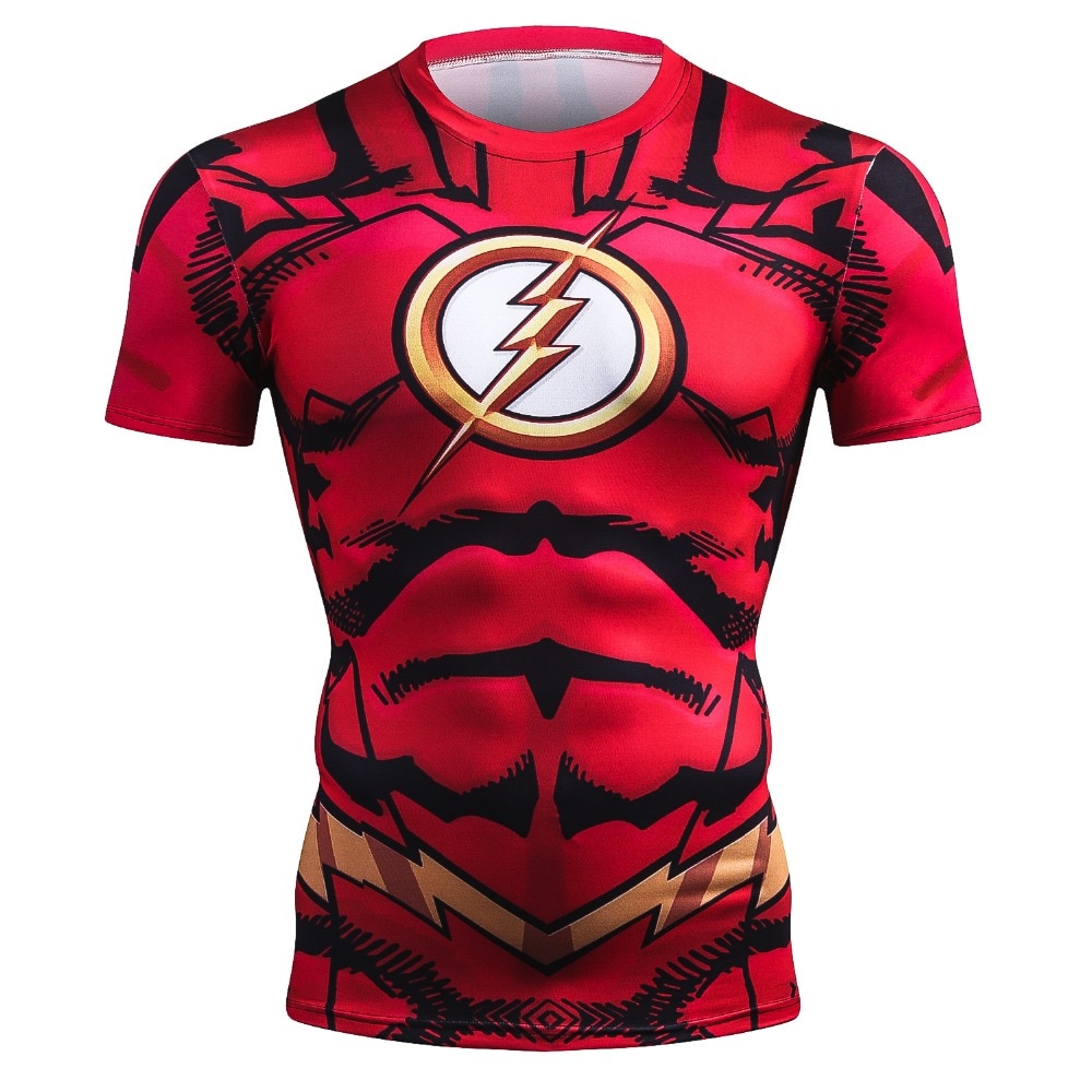 The Flash Gym Compression Shirt - Totally Superhero