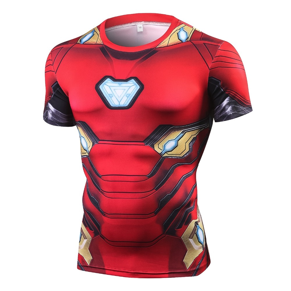 Iron Man Nano Tech Compression Shirt - Totally Superhero