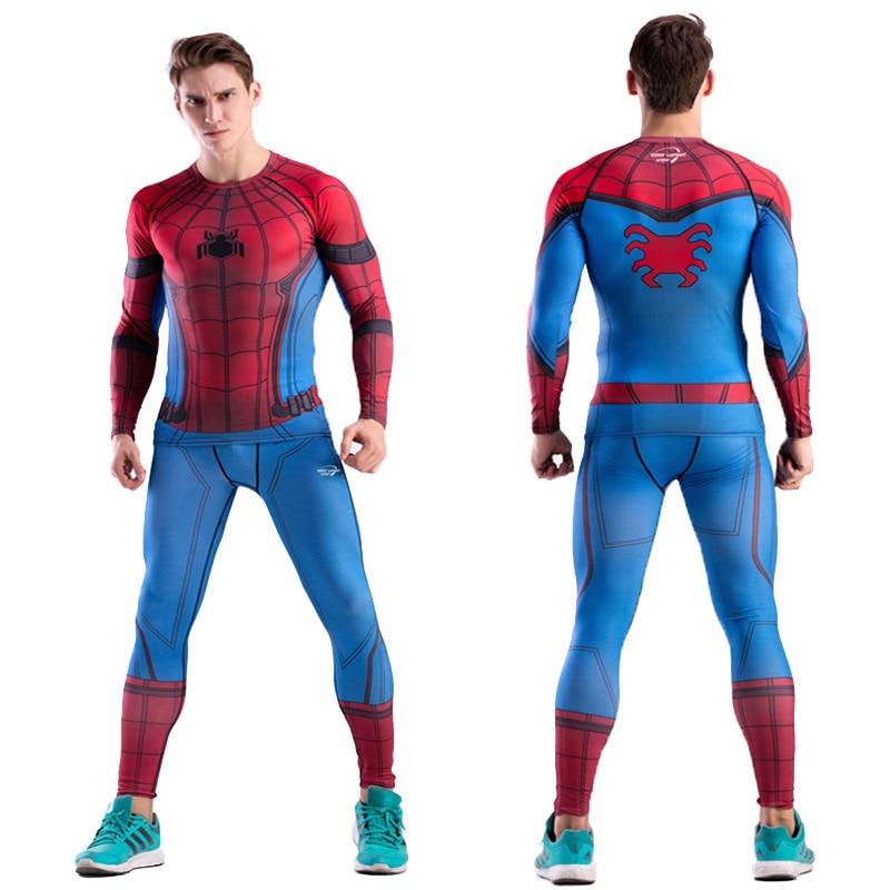 Spiderman Compression Shirt & Pants Set