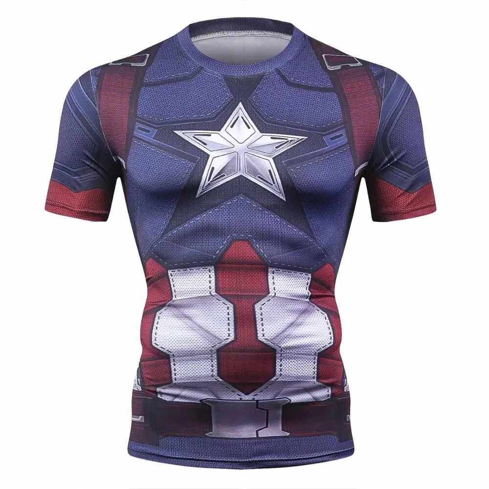 Captain America Infinity War Compression Shirt