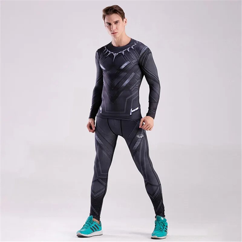 T'Challa Mens Compression Shirt (Short Sleeve)