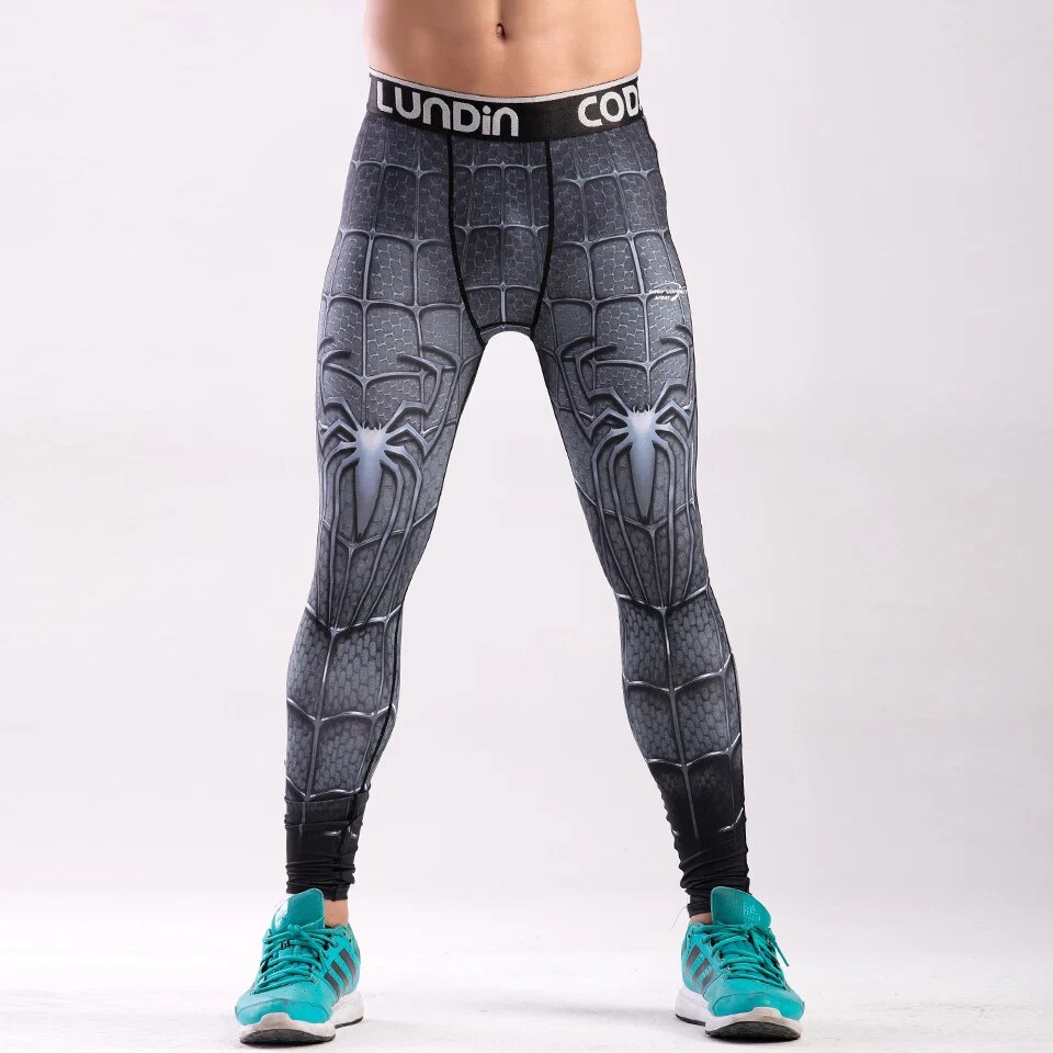 Spiderman Web Compression Pants