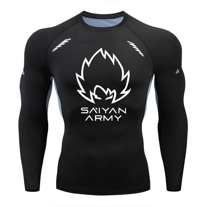 Dragon Ball Long Sleeve Super Saiyan Compression Shirt