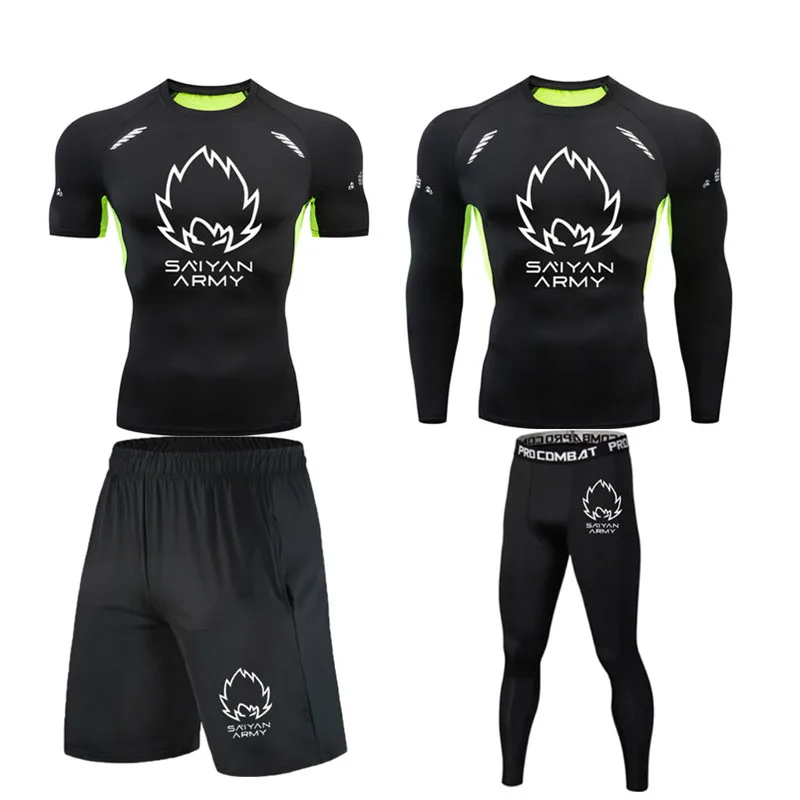 Dragon Ball 4-Piece Compression Outfit Set