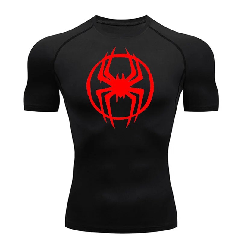 Spiderman Into The Spider Verse Compression Shirt