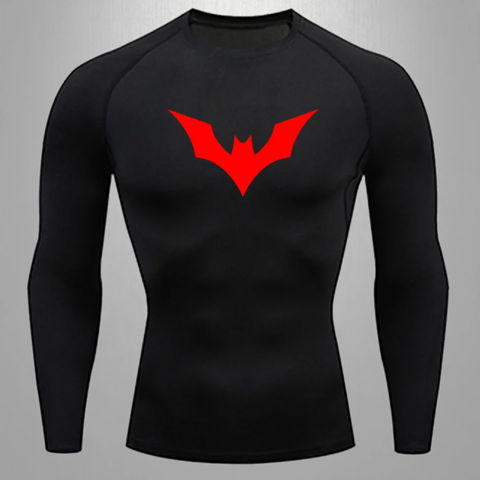Batman Beyond Long Sleeve Compression Shirt