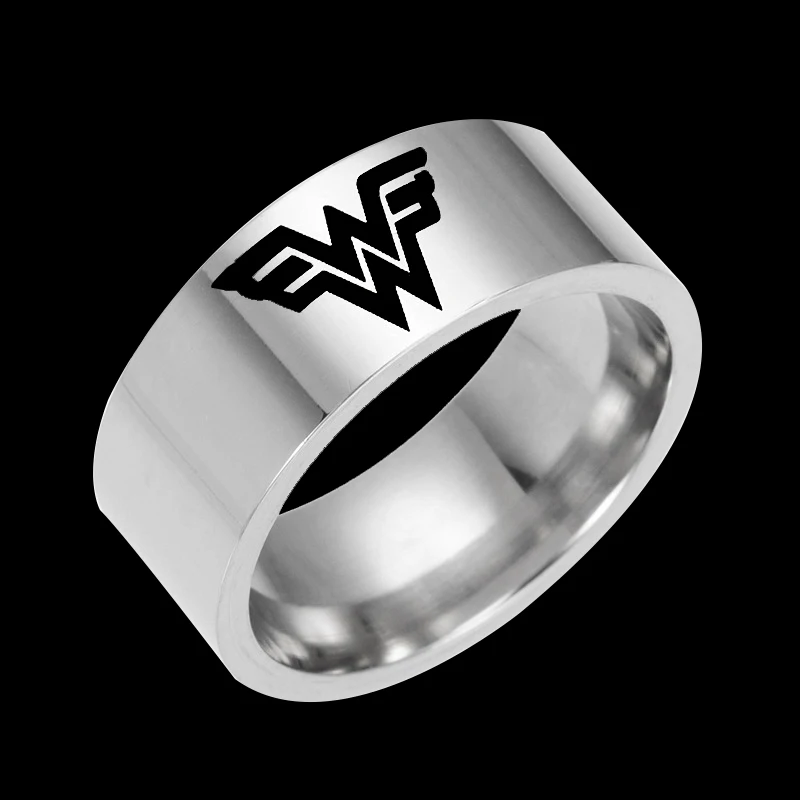 Wonder Woman Stainless Steel Logo Ring