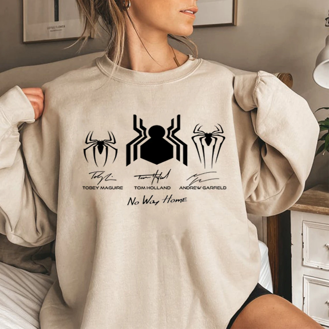 Spiderman No Way Home Womens Sweatshirt