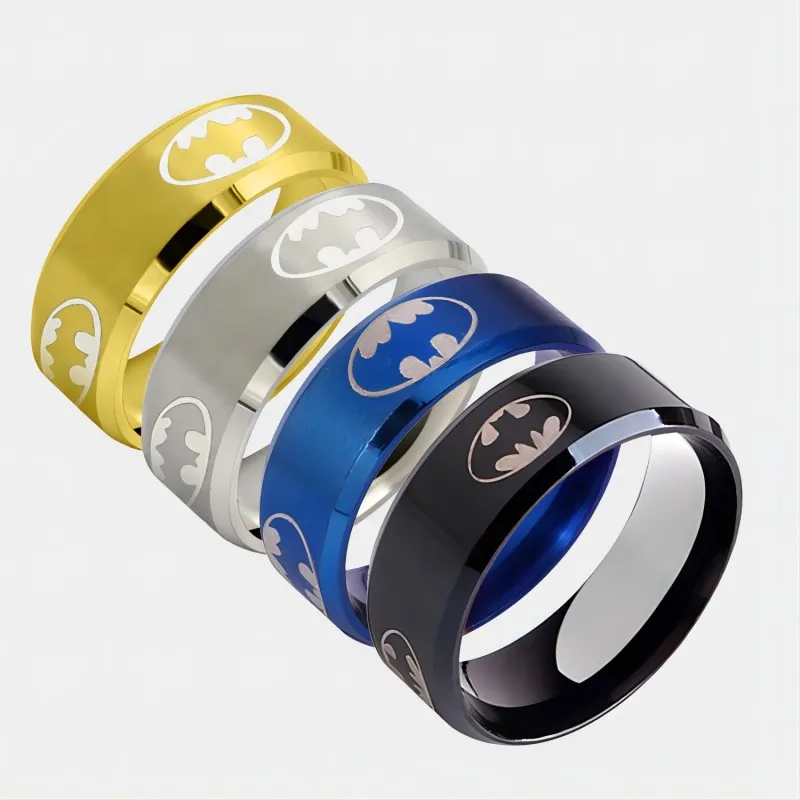 Batman Classic Logo Ring