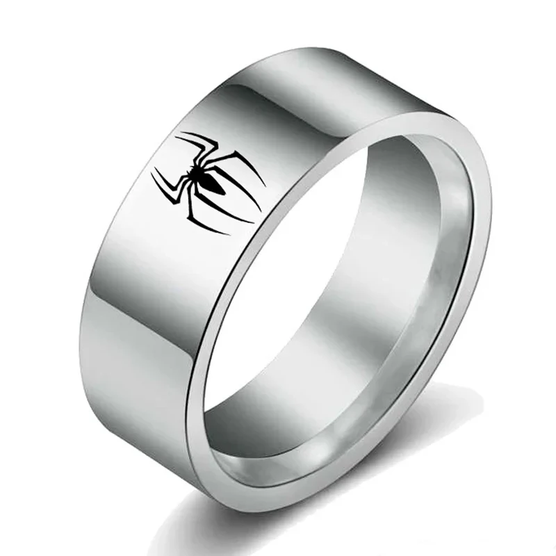 Spiderman Stainless Steel Ring