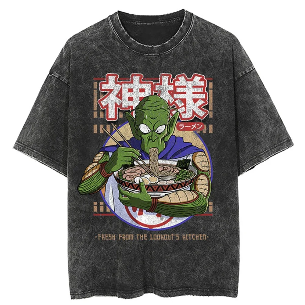Dragon Ball Oversized Vintage Washed Tee