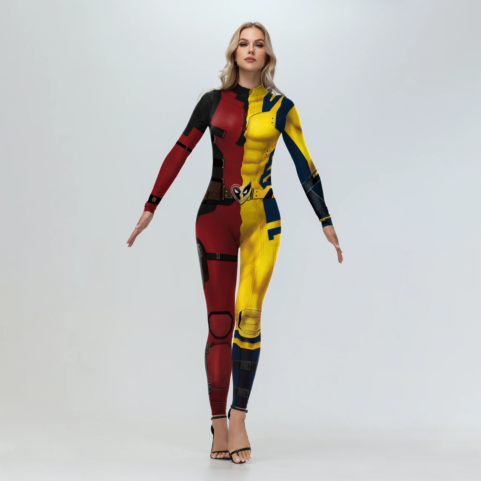 Deadpool Wolverine Bodysuit