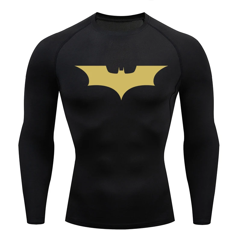 Batman Long Sleeve Compression Shirt