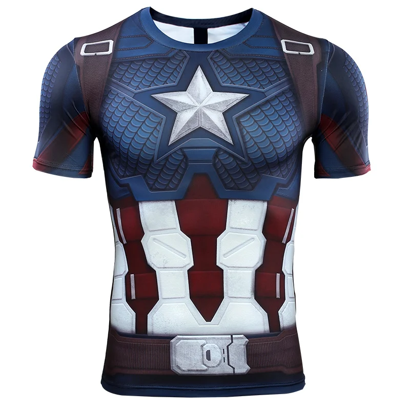 Captain America Infinity War Compression Shirt