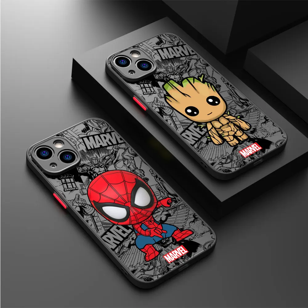 Cartoon Marvel iPhone Case
